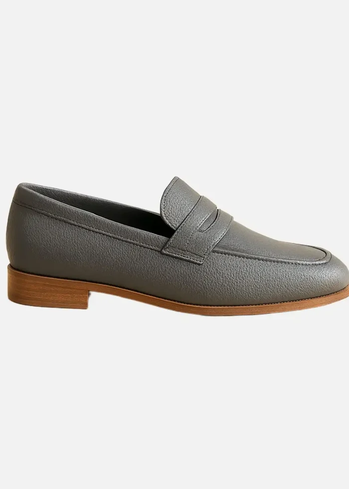 A-Crisp-Slate-Gray-Finish-Loafer